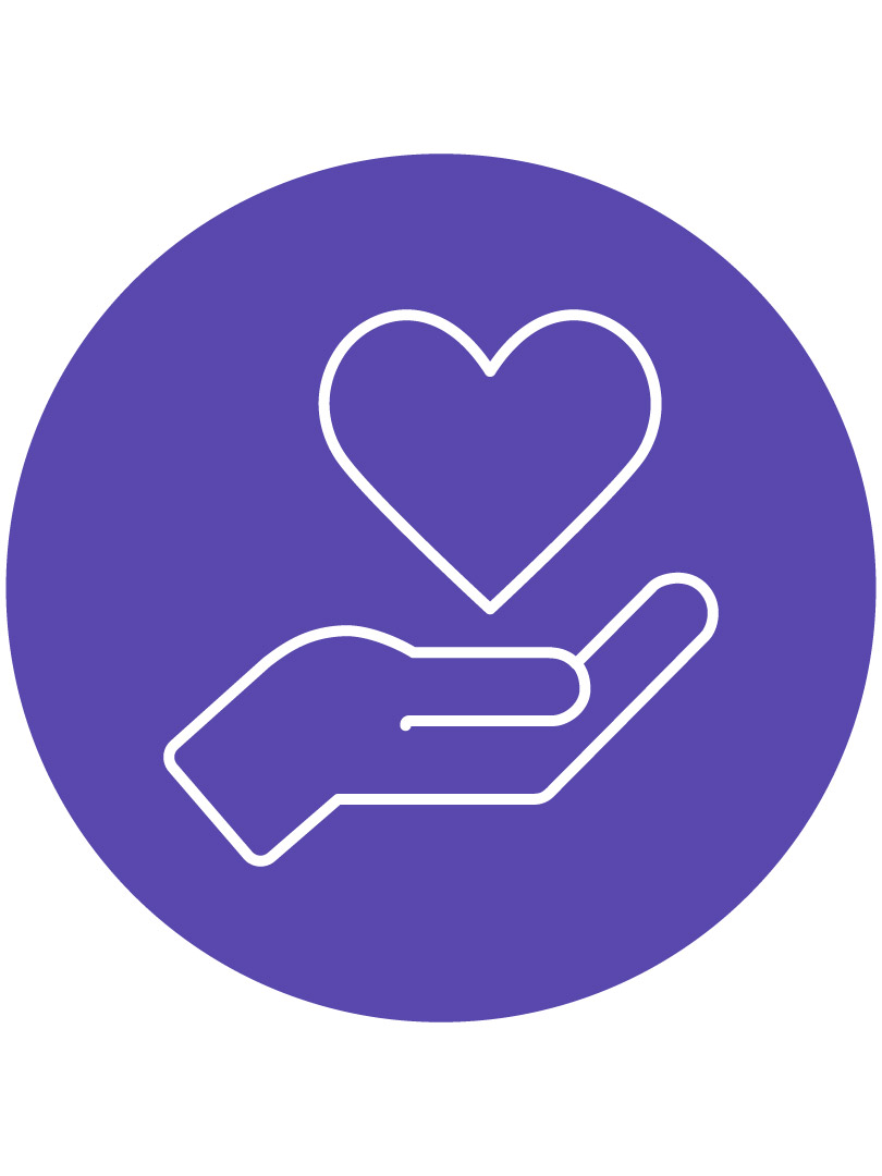 We care value icon